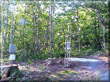 Photograph is of the Mount Mansfield  SCAN site.