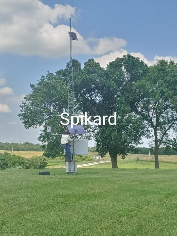 Photograph is of the Spickard  SCAN site.