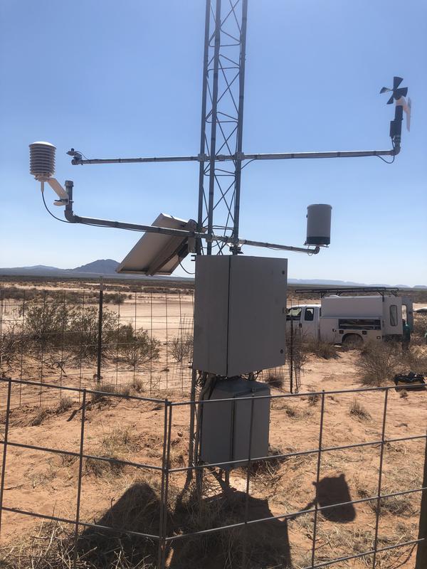 Photograph is of the Jornada Exp Range  SCAN site.