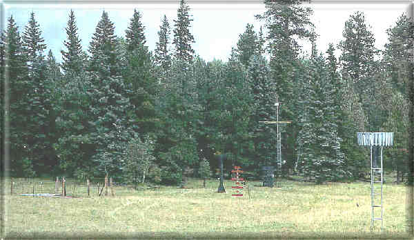 Photograph is of the Baldy  SNOTEL site.
