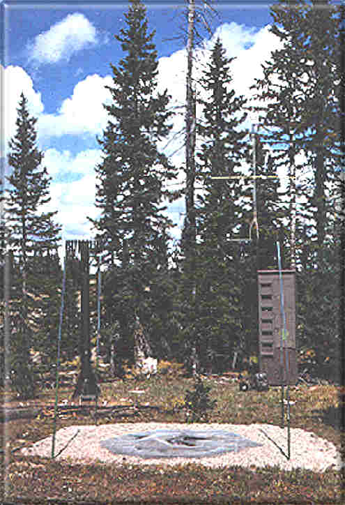 Photograph is of the Bison Lake  SNOTEL site.
