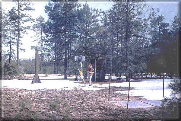 Photograph is of the Heber  SNOTEL site.
