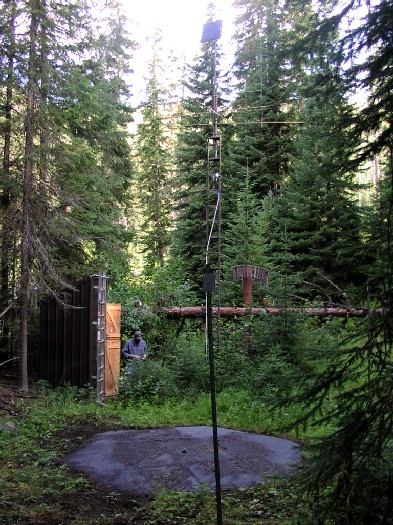 Photograph is of the Humboldt Gulch  SNOTEL site.