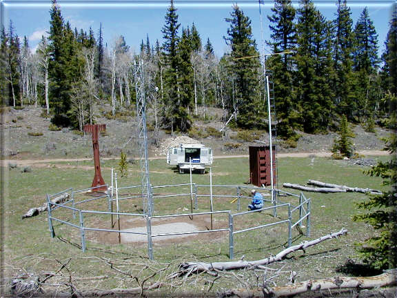 Photograph is of the Kings Cabin  SNOTEL site.