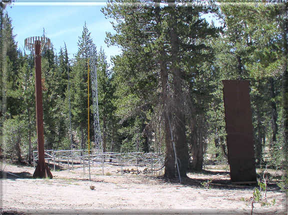 Photograph is of the Mt Rose Ski Area  SNOTEL site.