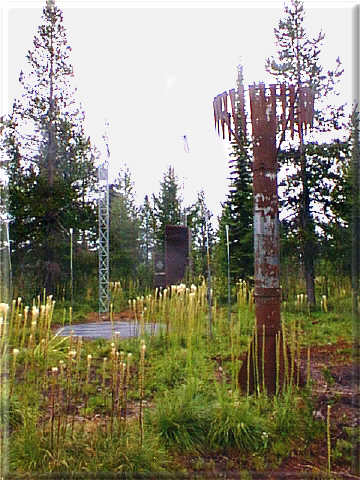Photograph is of the Stuart Mountain  SNOTEL site.